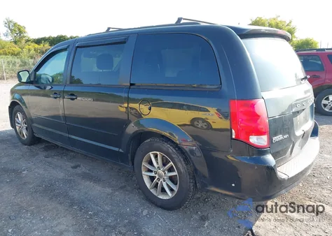 2013 Dodge Grand Caravan Sxt from USA, damaged, VIN 2C4RDGCG3DR790659